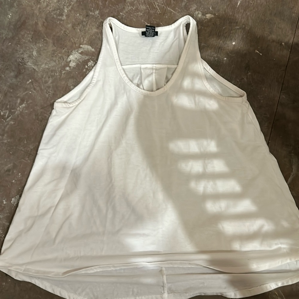 White tank top